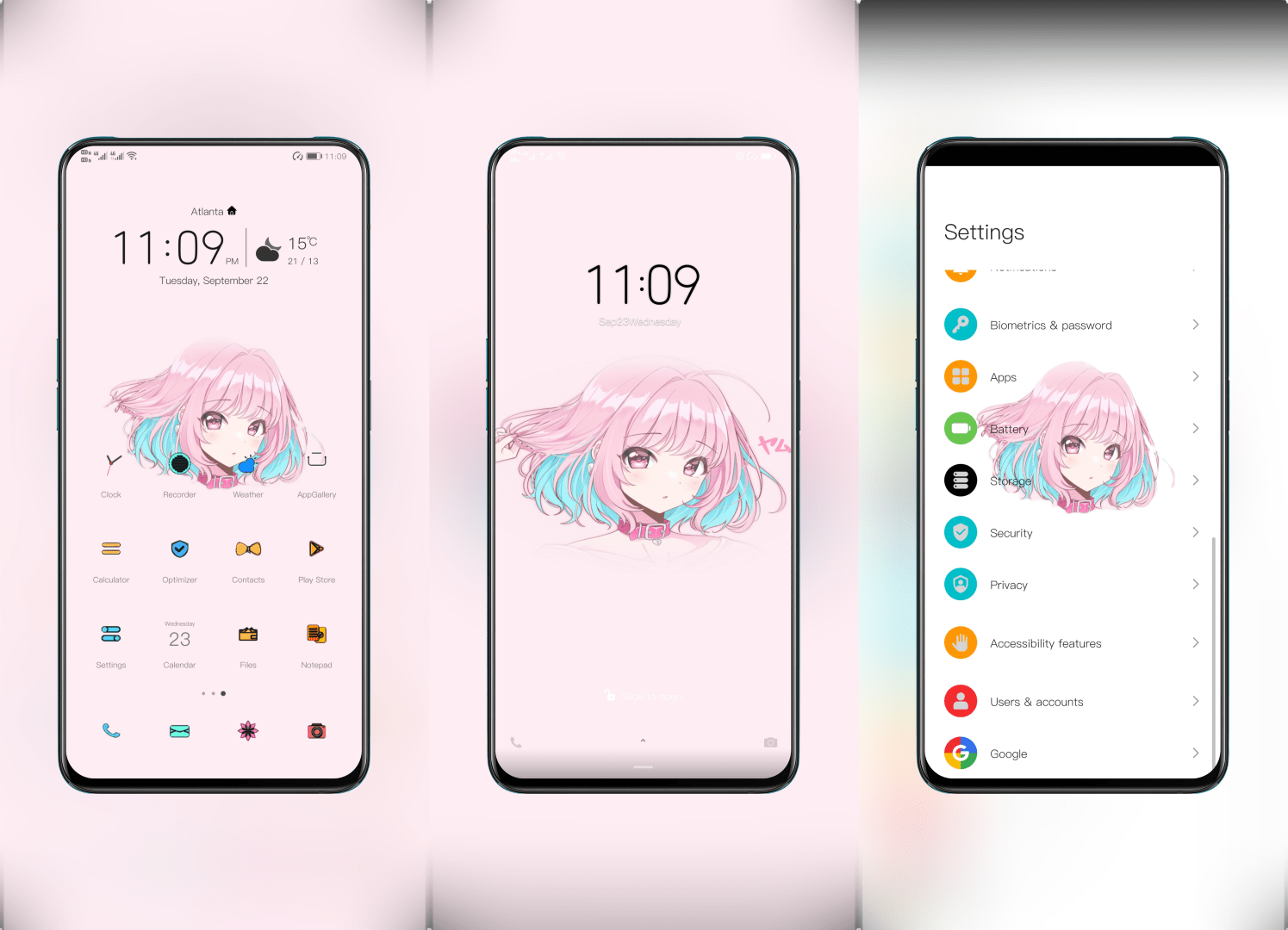 Your Eyes EMUI Theme
