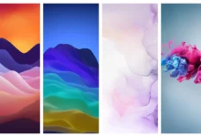 ZTE Axon 20 Stock Wallpapers