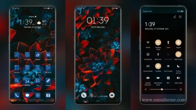 Accent Neon EMUI Theme