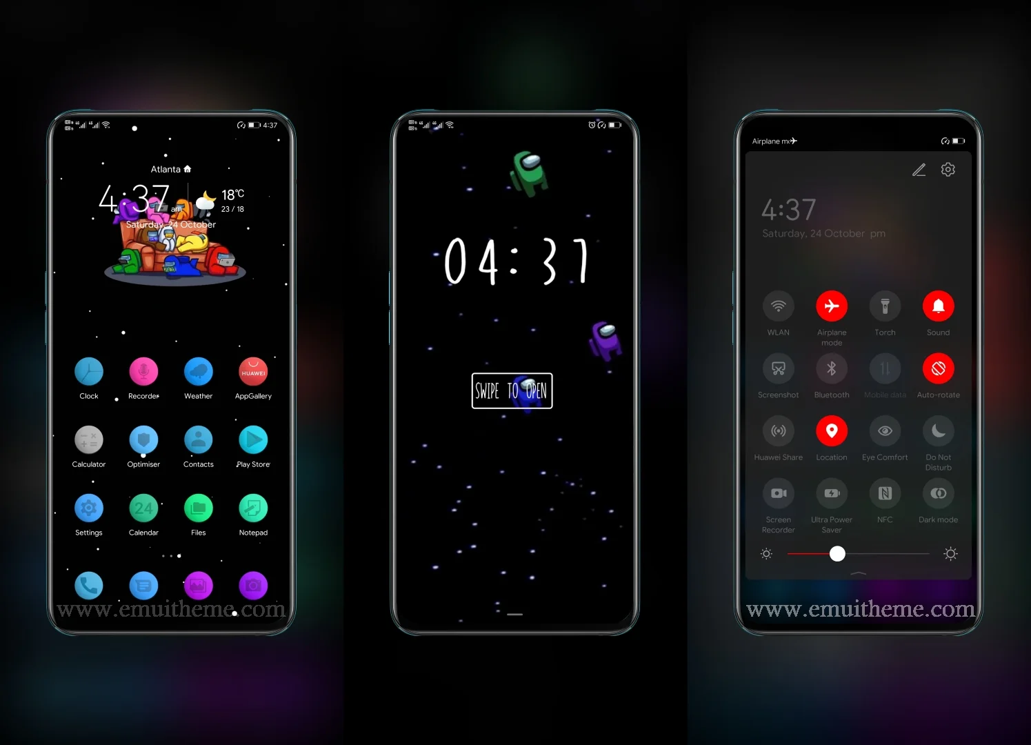 Among Us EMUI Theme