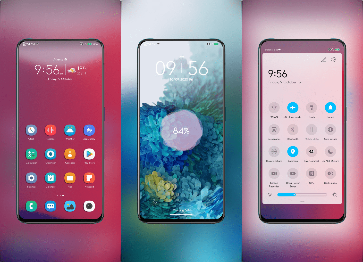 Autumn Round EMUI Theme