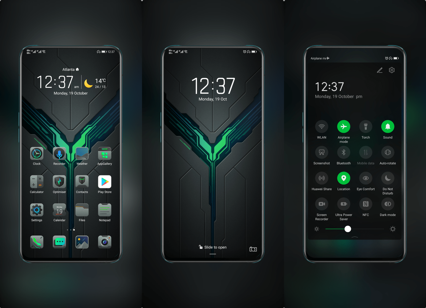 Black Shark 2 EMUI Theme