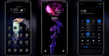 Blue Smoke UI EMUI Theme
