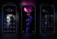 Blue Smoke UI EMUI Theme