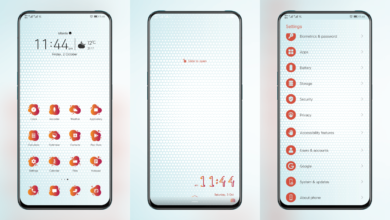Bubble Gradient EMUI Theme