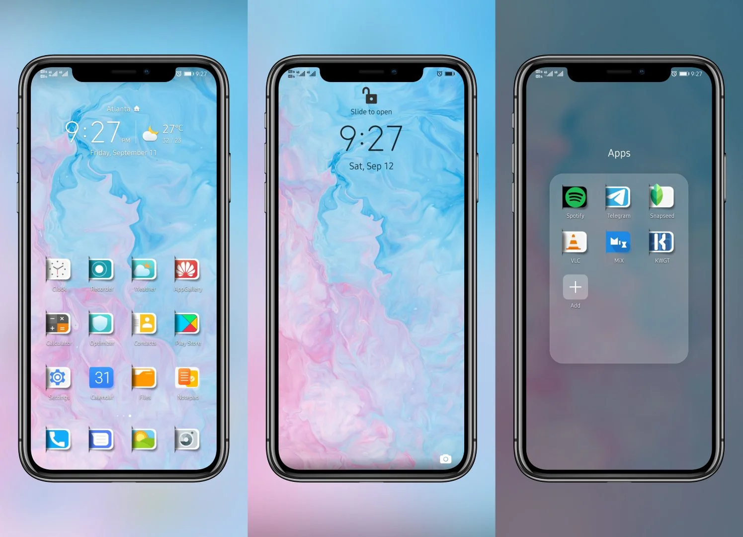 Cards EMUI Theme