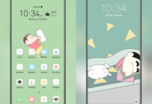 Crayon Shin-Chan - Reading EMUI Theme