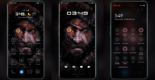 Cyberpunk Kratos EMUI Theme