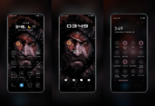 Cyberpunk Kratos EMUI Theme