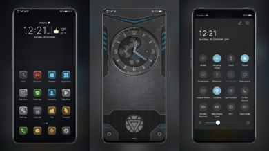 Exploting Grey EMUI Theme