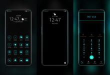 Fluorescence EMUI Theme