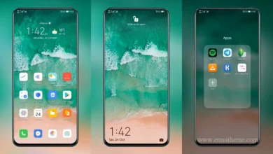 Golden Beach EMUI Theme