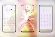 Graceful Sky Plume Vision EMUI Theme