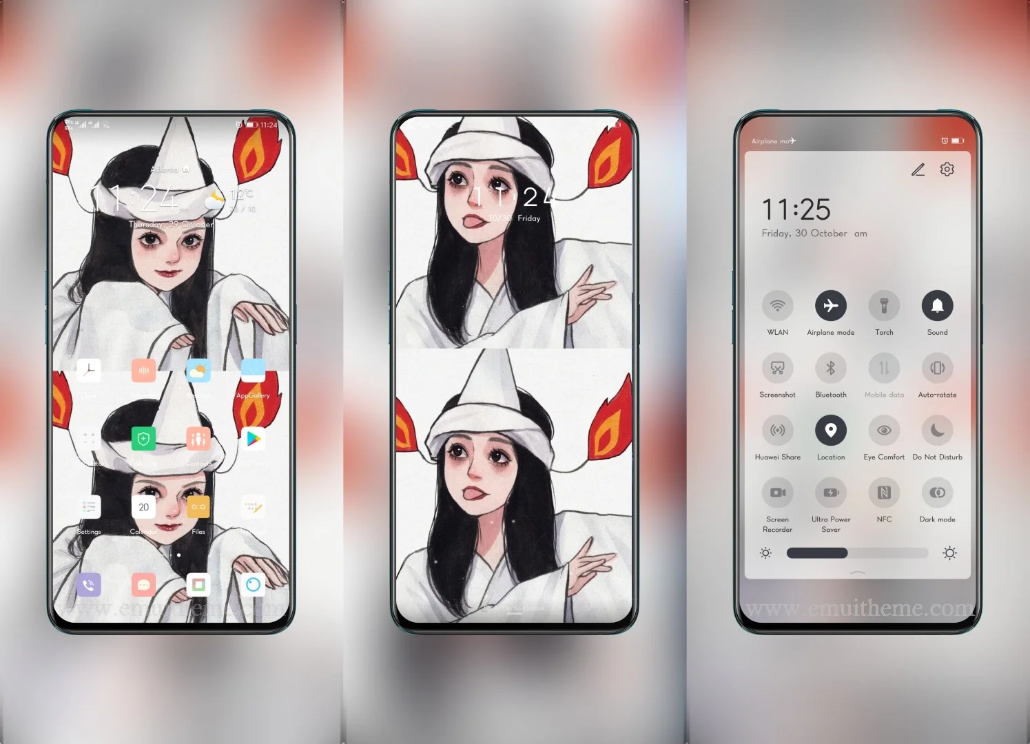 Halloween Coming EMUI Theme