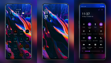 Jet Black EMUI Theme