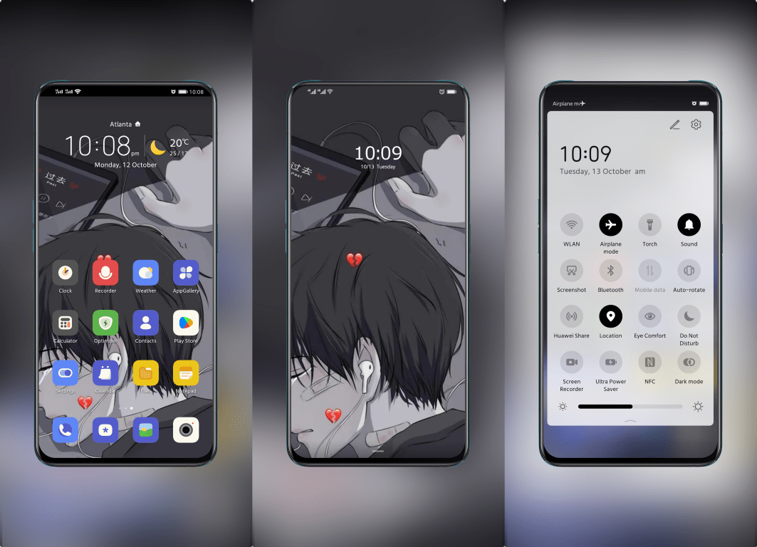 Lie and End EMUI Theme