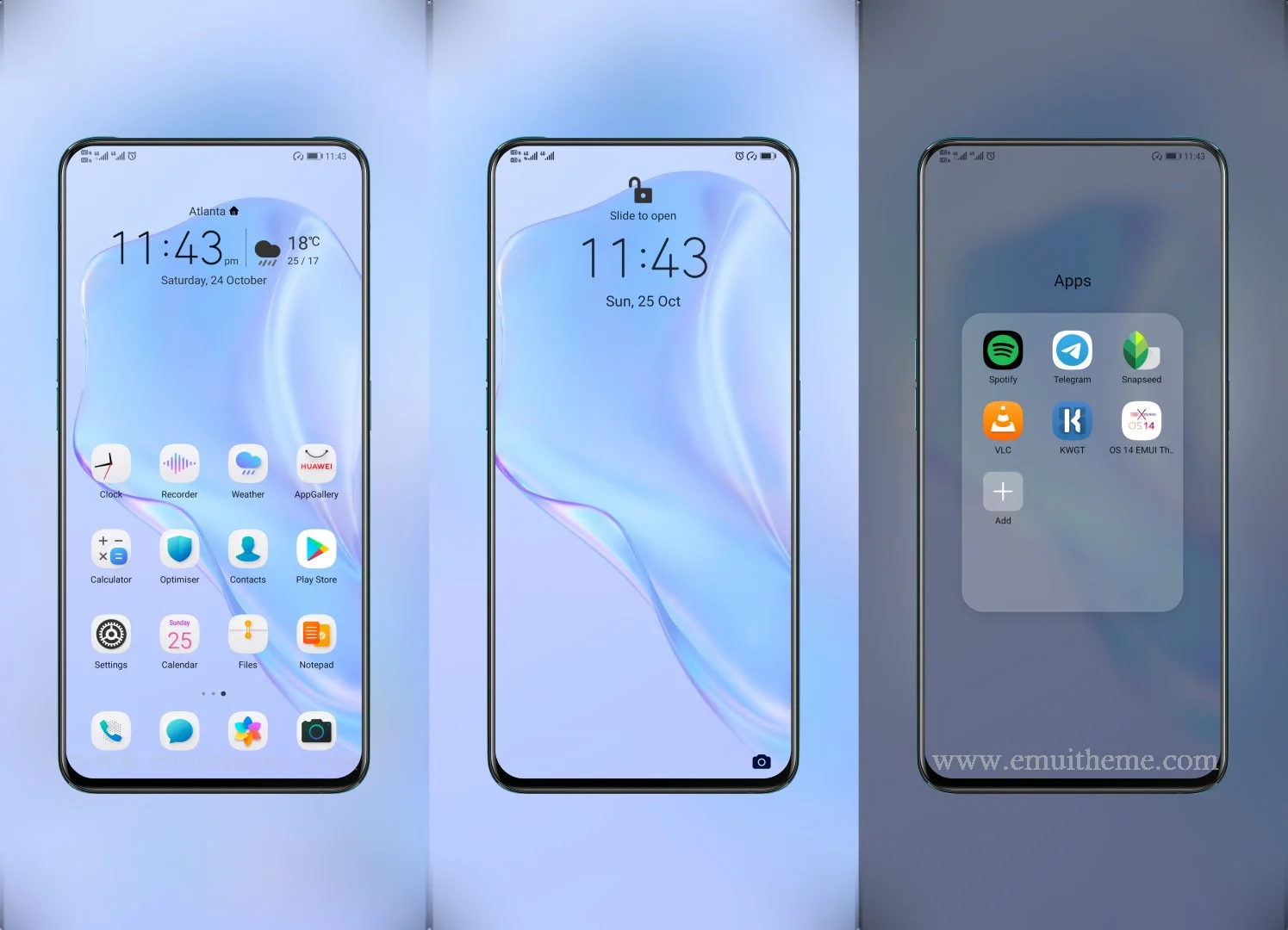 Light Wings EMUI Theme