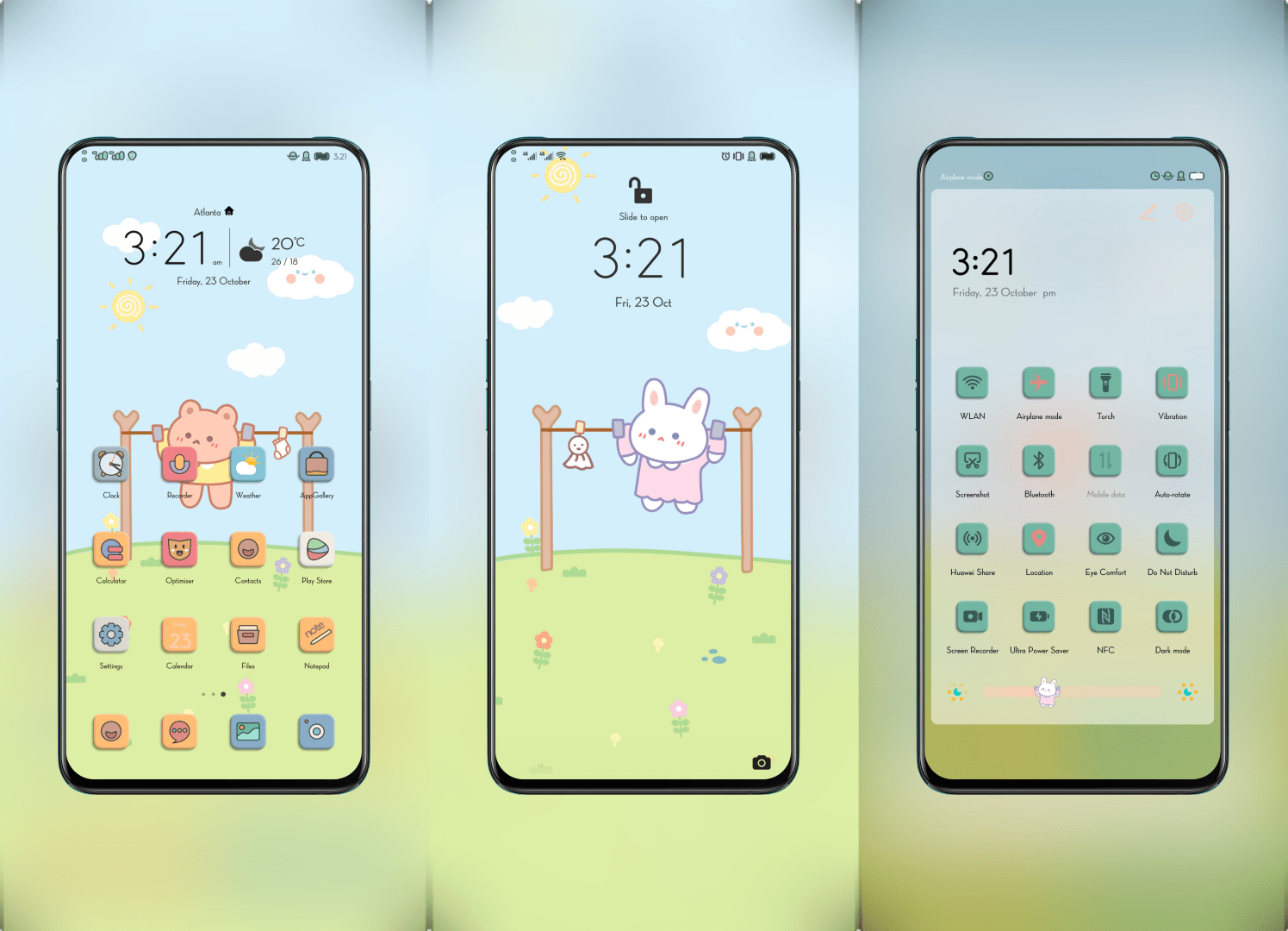 Little Bunny EMUI Theme