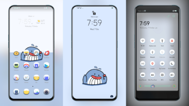 Lovely Whale EMUI Theme