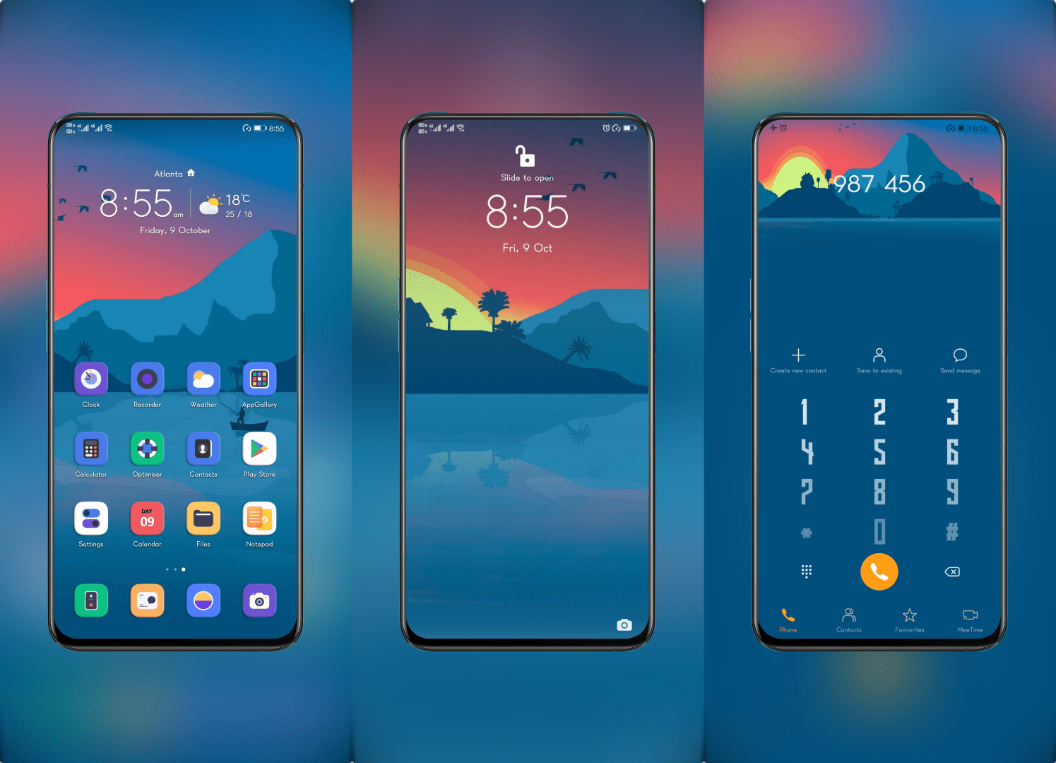 Morning EMUI Theme