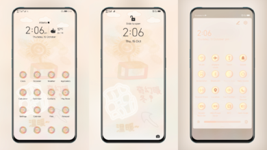 Mysterious Warm Winter EMUI Theme