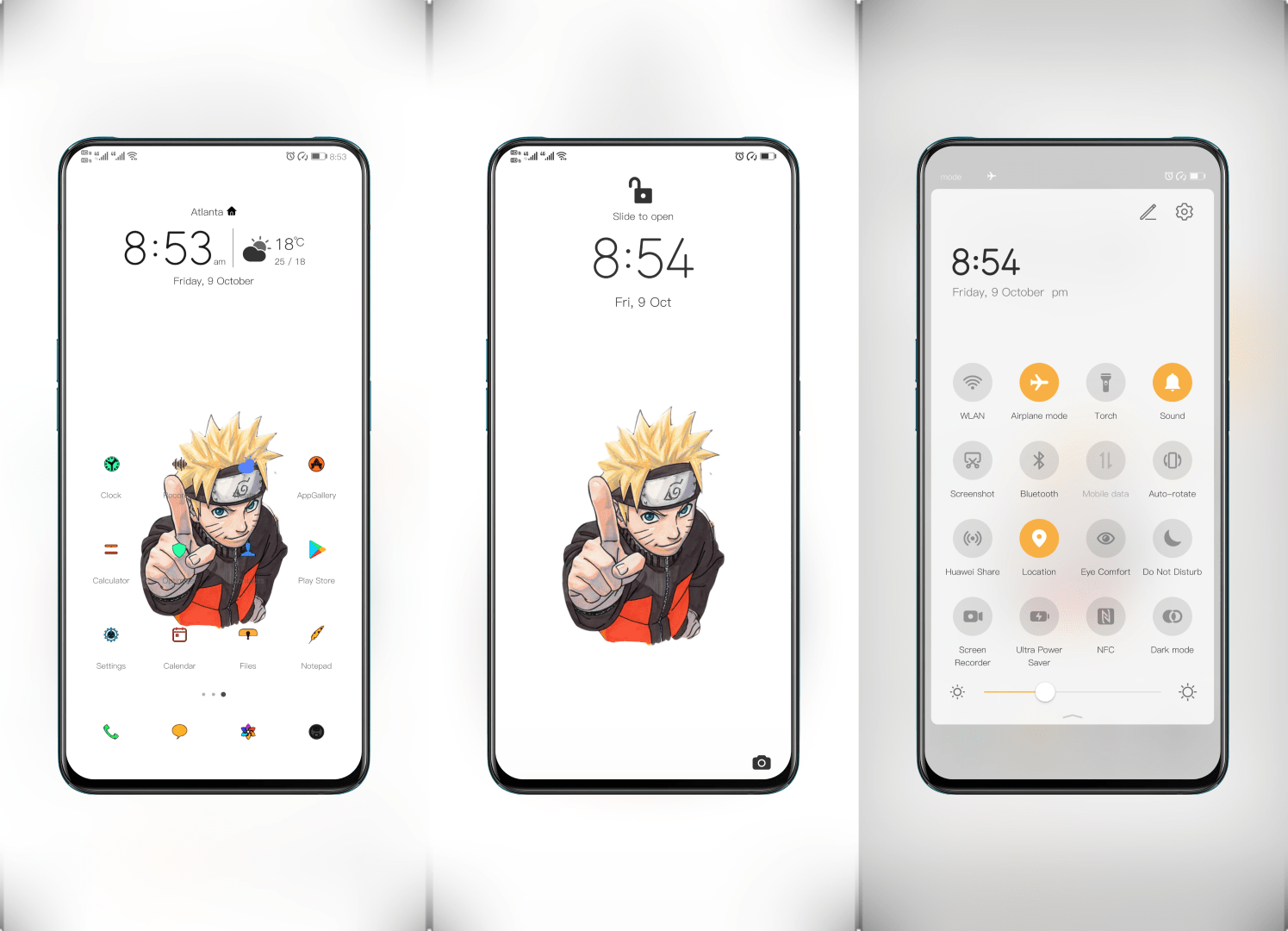 Naruto EMUI Theme