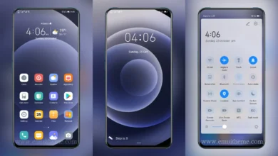 Pacific Blue EMUI Theme