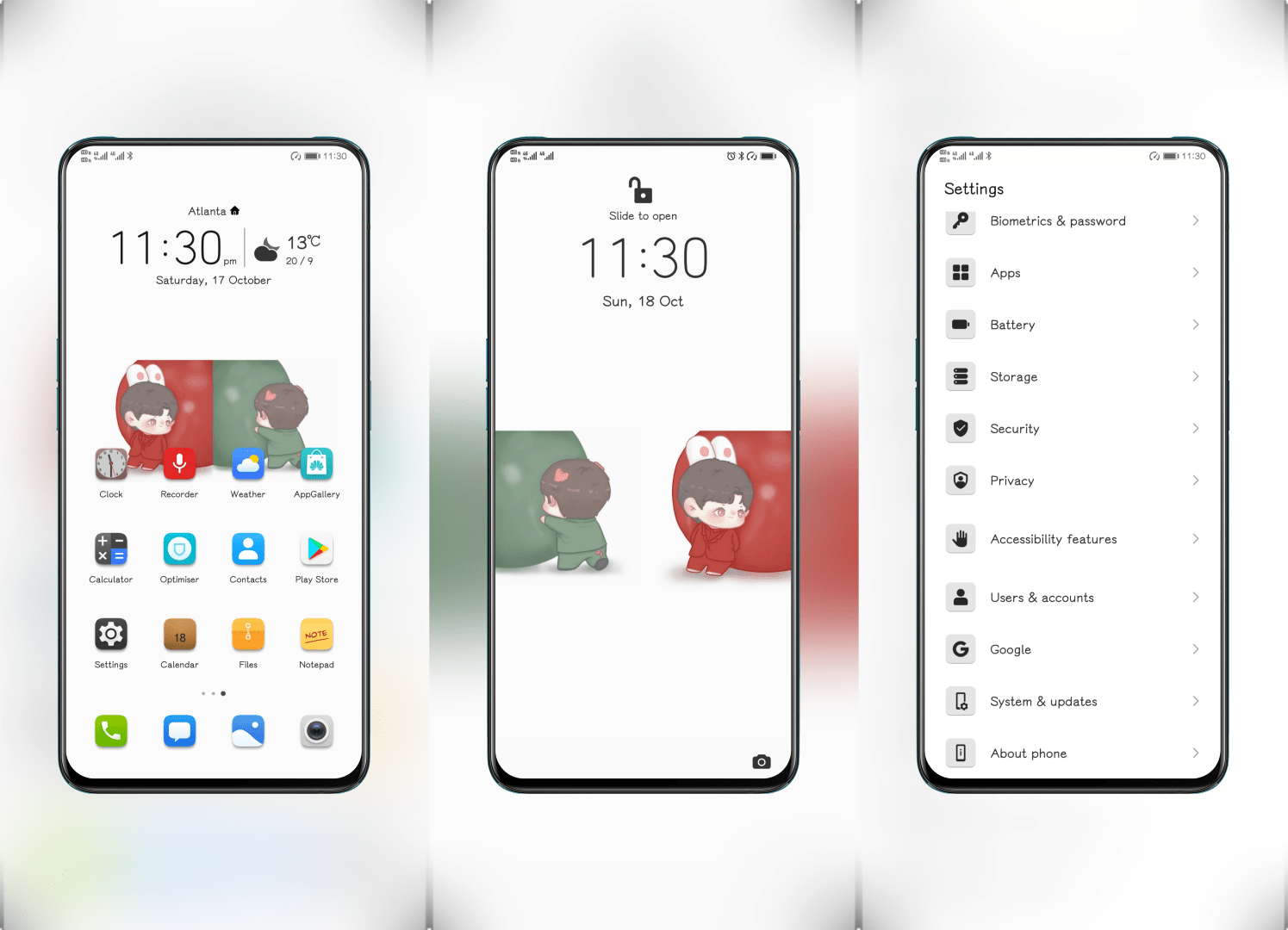 Peekaboo EMUI Theme