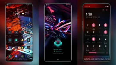 Rog 3 EMUI Theme