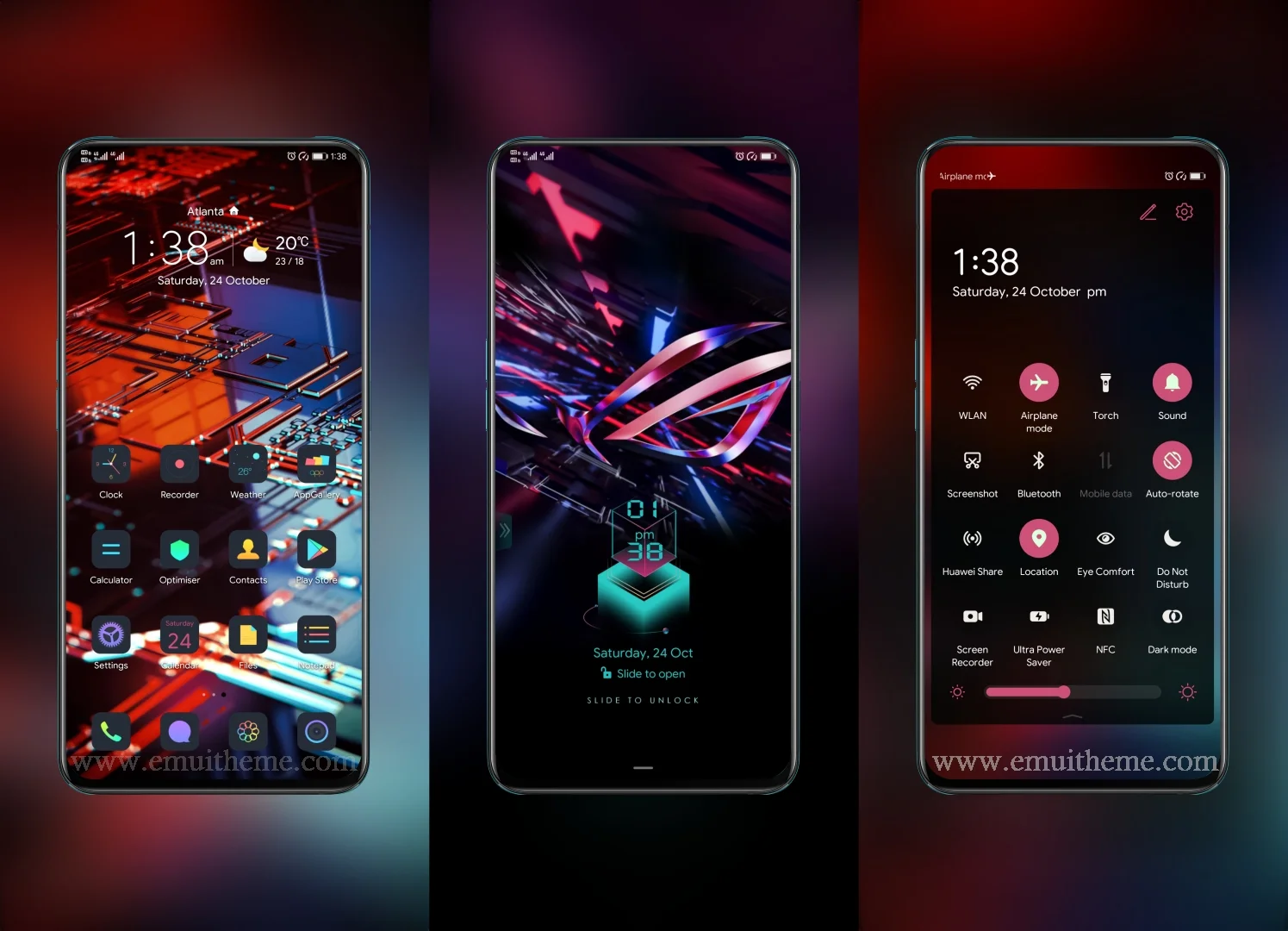 Rog 3 EMUI Theme