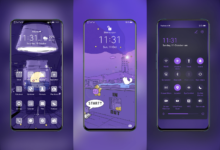 Romance Purple EMUI Theme