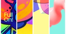 Samsung Galaxy F41 Stock Wallpapers