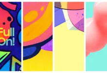 Samsung Galaxy F41 Stock Wallpapers