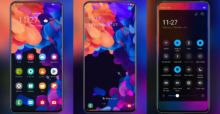 Samsung One UI Dark EMUI Theme