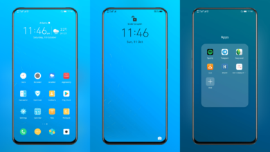Simple Blue EMUI Theme