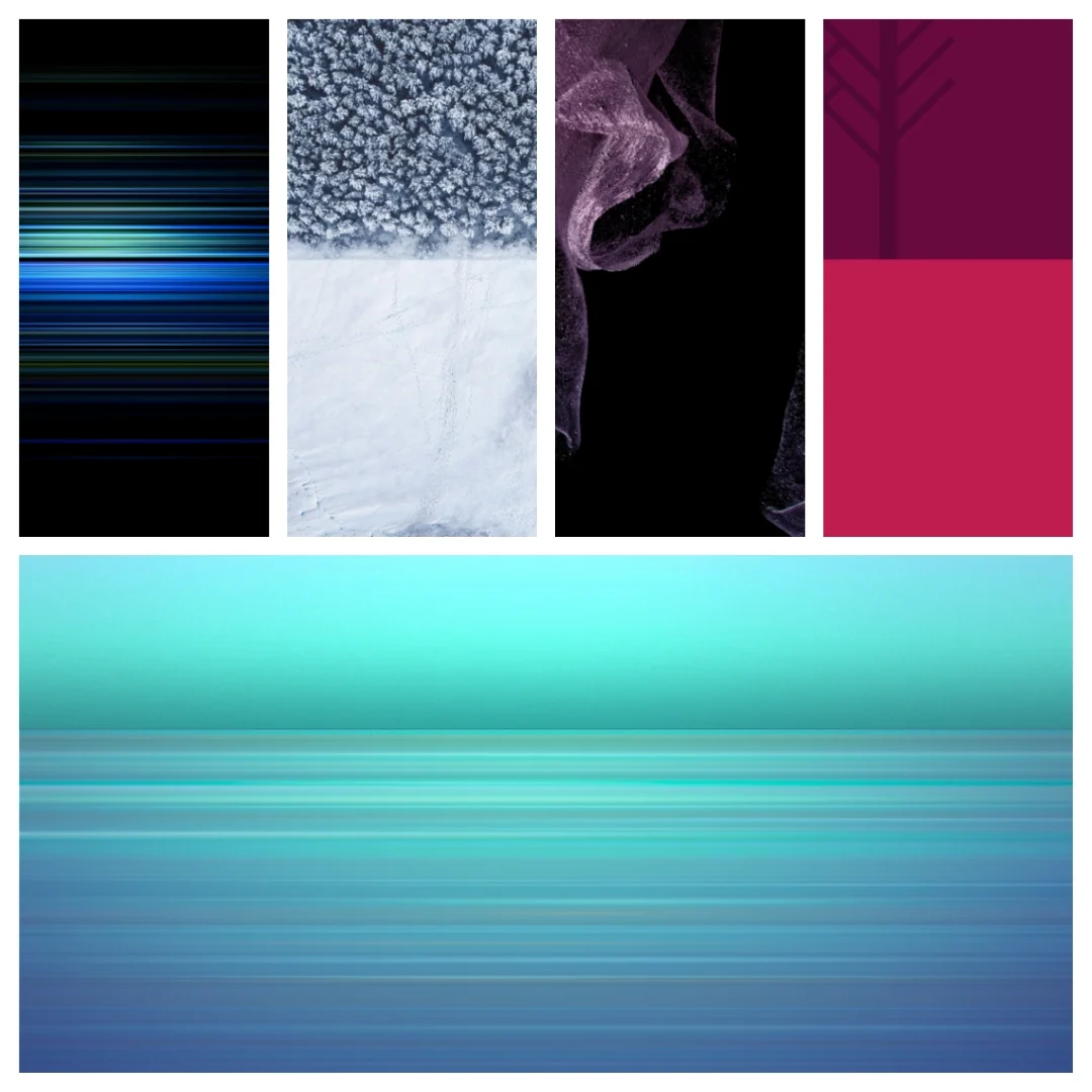 Sony Xperia 5 II Stock Wallpapers