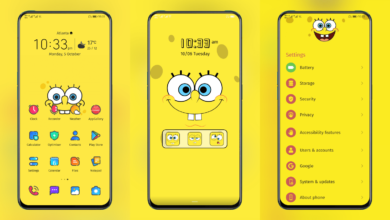 SpongeBob SquarePants EMUI Theme