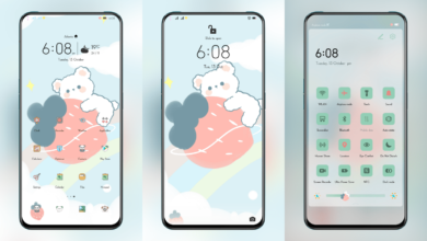 Strawberry Bear EMUI Theme
