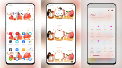 Strawberry Mousse EMUI Theme