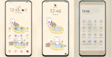 Strawberry Rabbit EMUI Theme