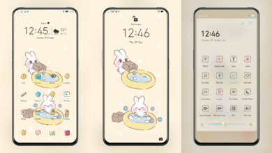 Strawberry Rabbit EMUI Theme
