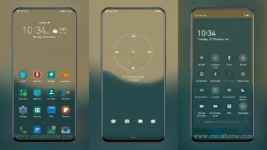 Teal Blue EMUI Theme