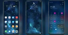 The starry night EMUI Theme