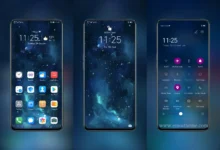The starry night EMUI Theme
