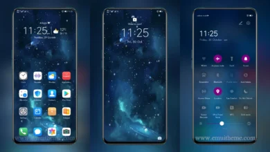The starry night EMUI Theme