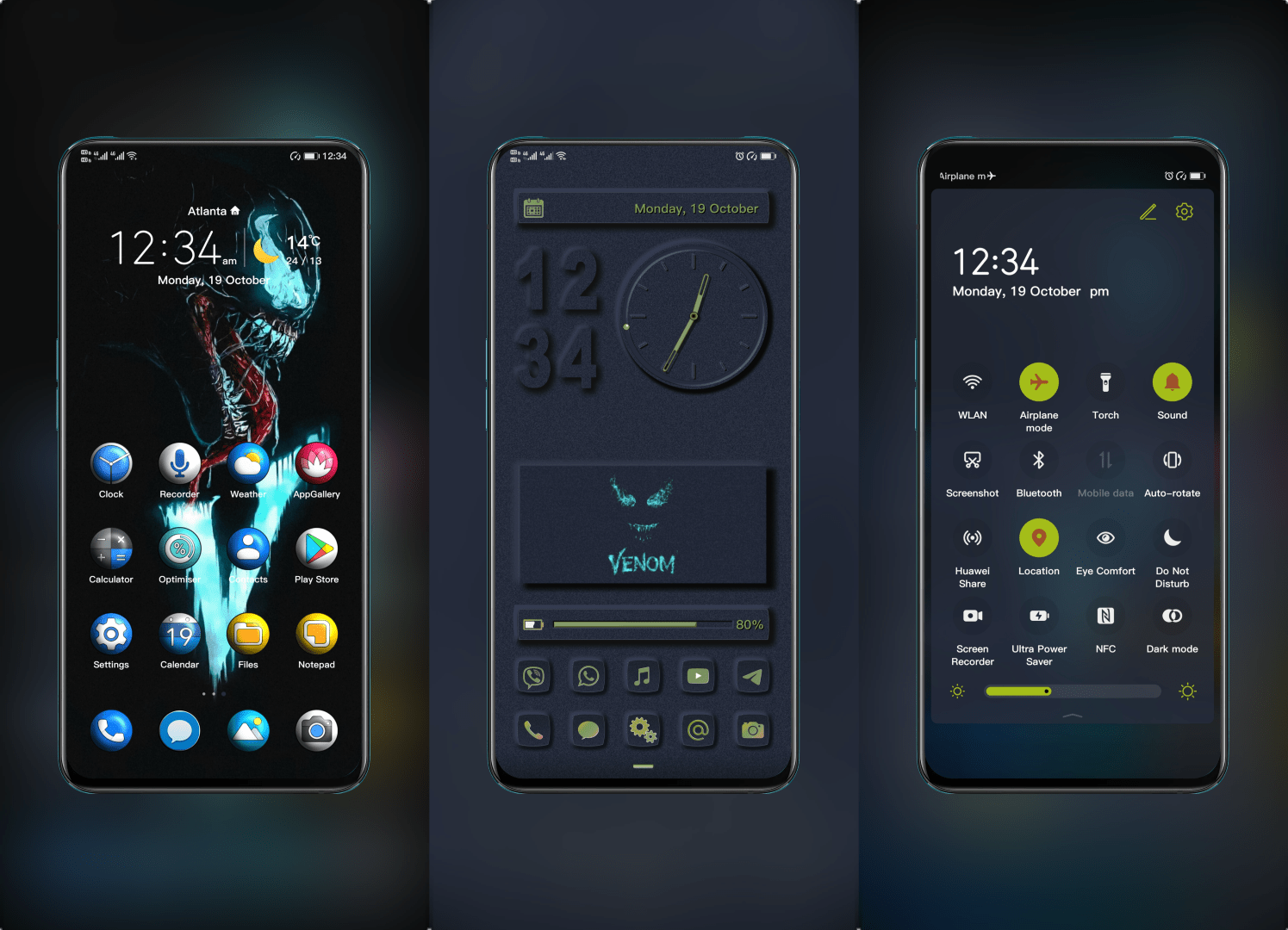 Venom EMUI Theme