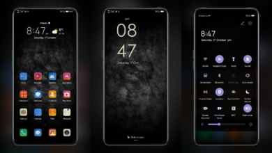 Vintage Black EMUI Theme
