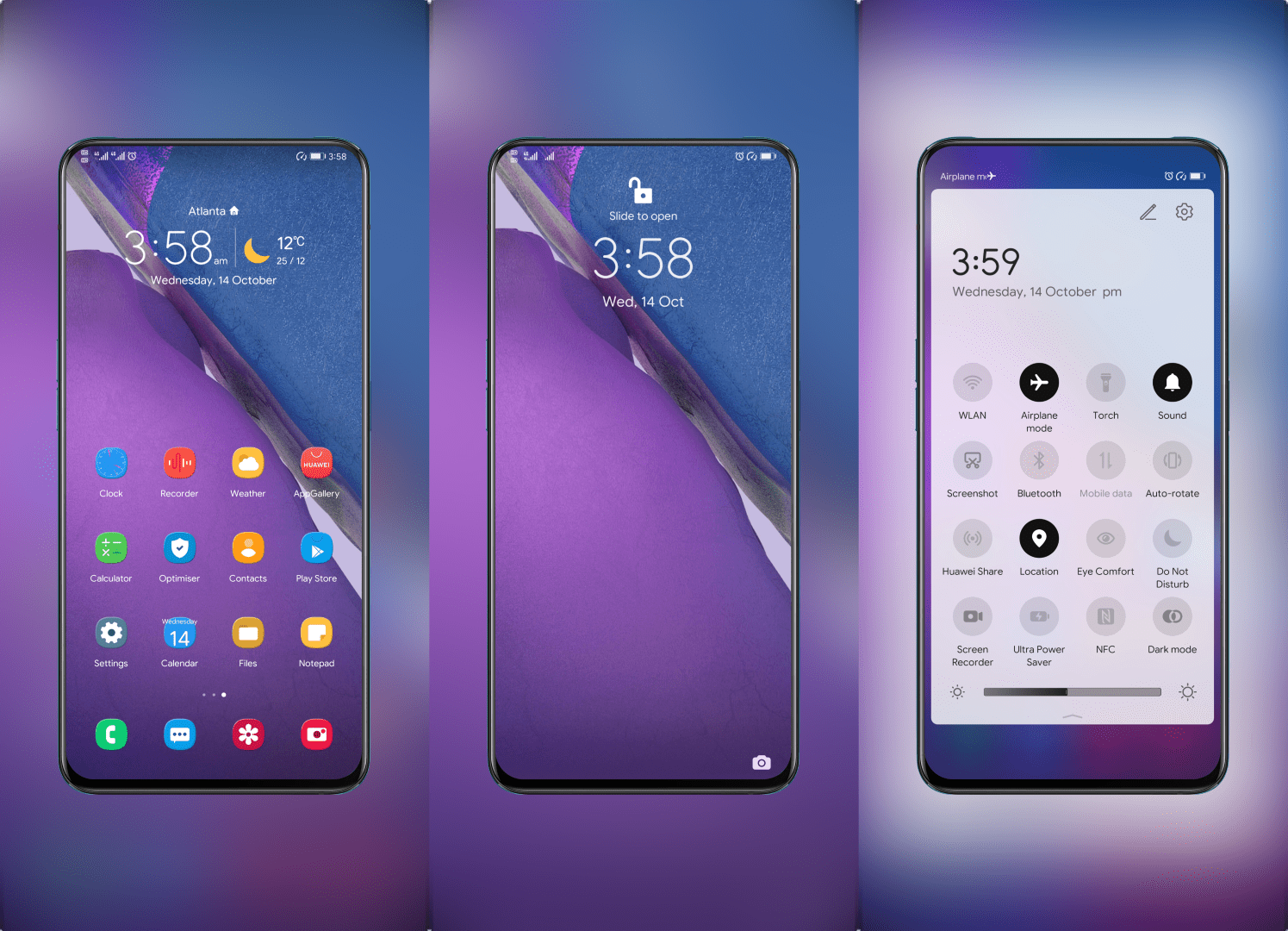 Wanci Black EMUI Theme