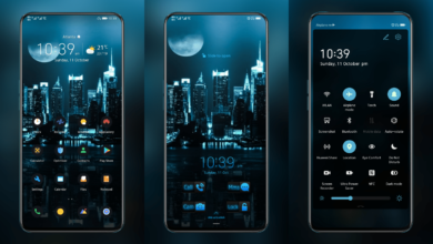 Wolf Night EMUI Theme