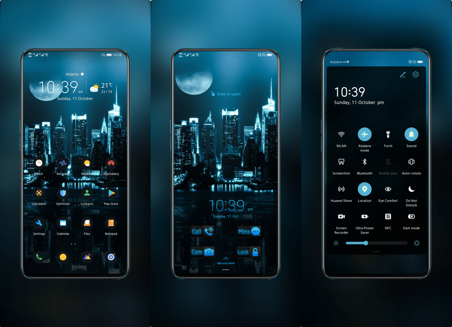 Wolf Night EMUI Theme